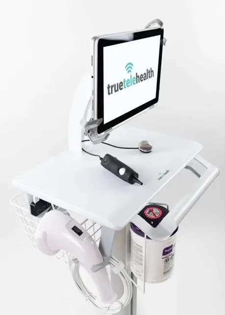 True Telehealth integrated telemedicine cart