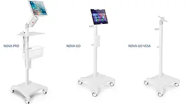 Collection of tablet carts